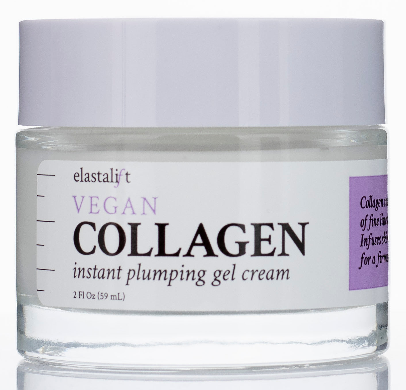 Elastalift Vegan Collagen Instant Plumping Gel Face Cream 2 Fl Oz